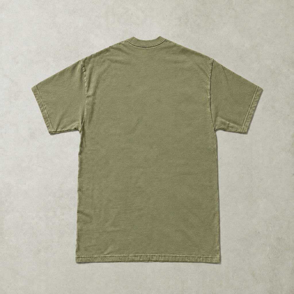 Jack Perks "Chasing Scales" Collaboration T Shirt - Khaki
