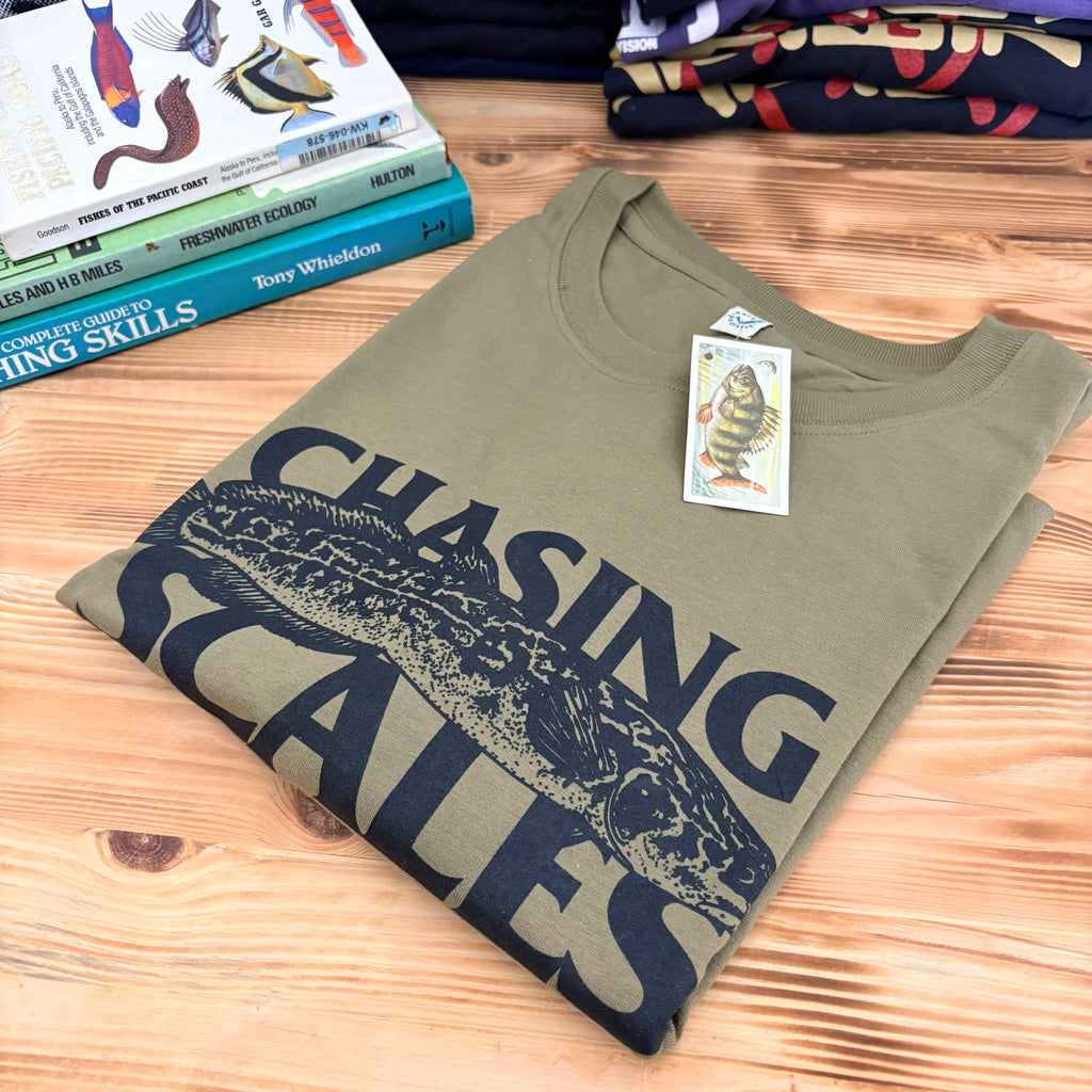Jack Perks "Chasing Scales" Collaboration T Shirt - Khaki