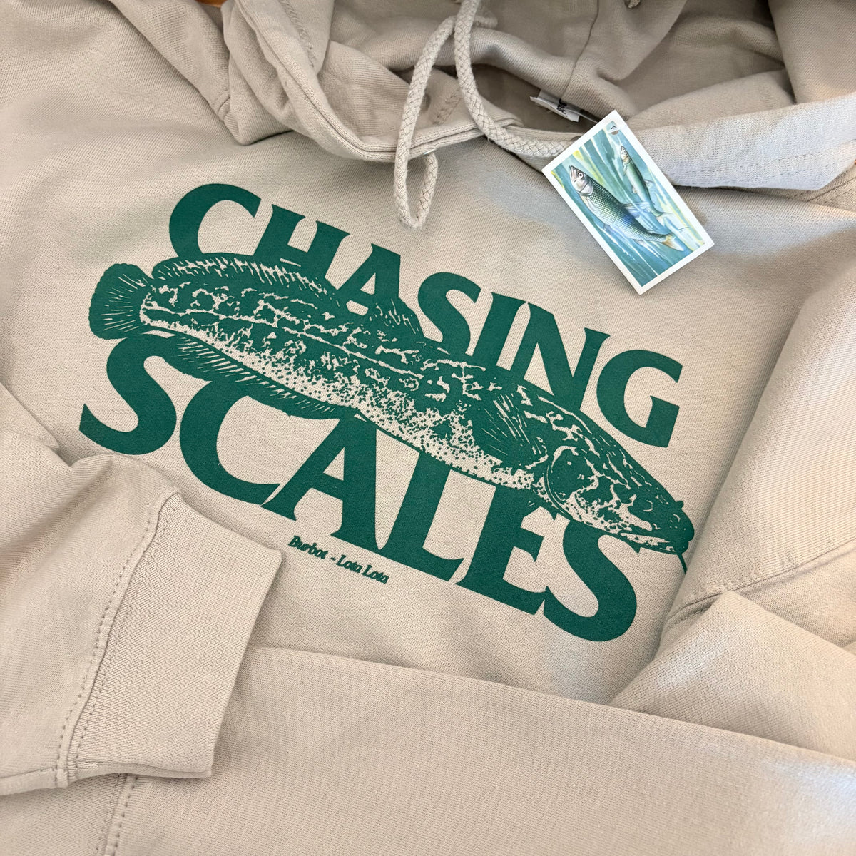 Jack Perks "Chasing Scales" Collaboration Hoodie - Beige