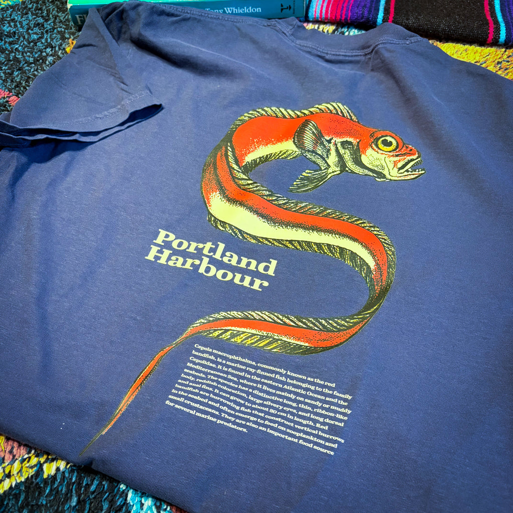 Portland Harbour Navy T Shirt