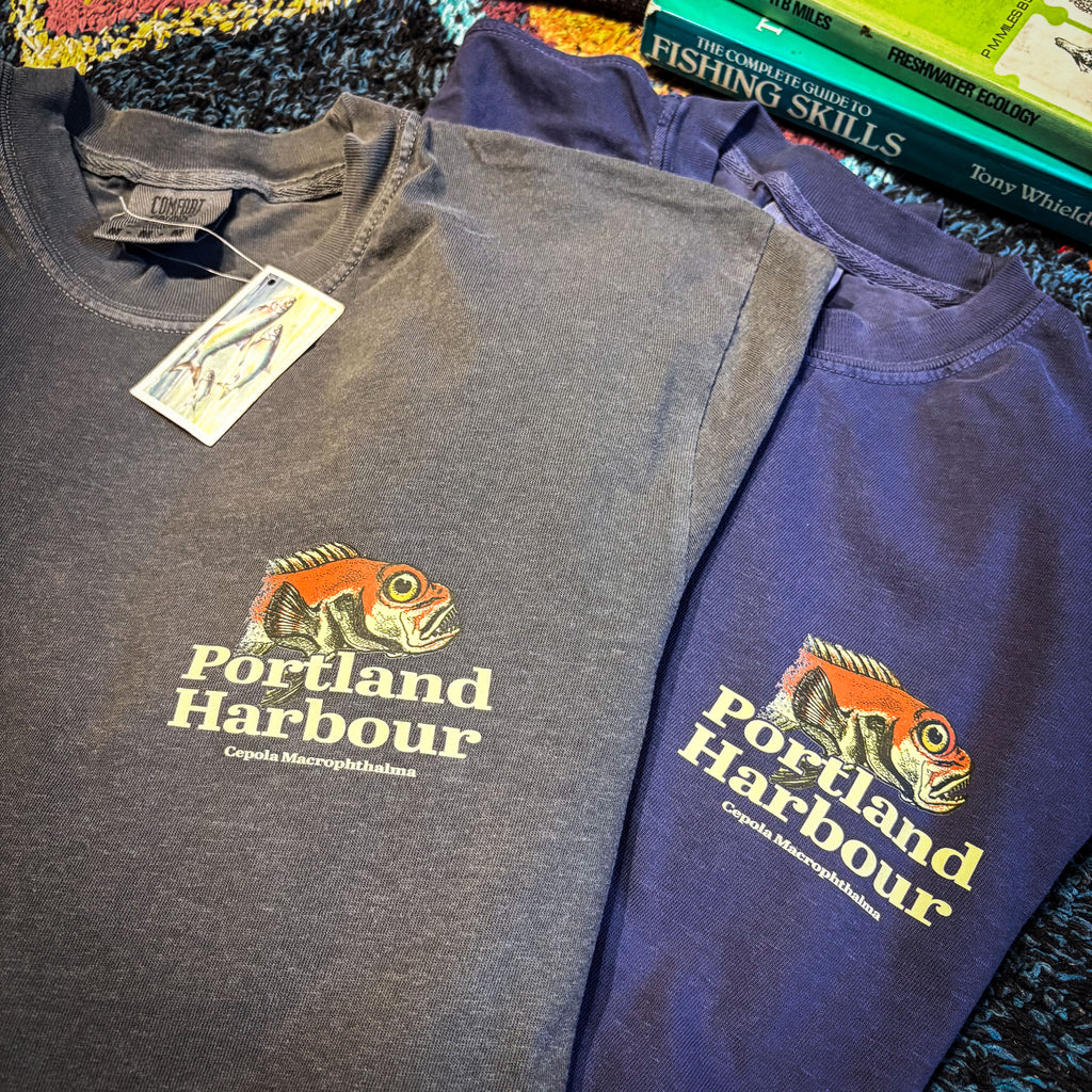 Portland Harbour Navy T Shirt