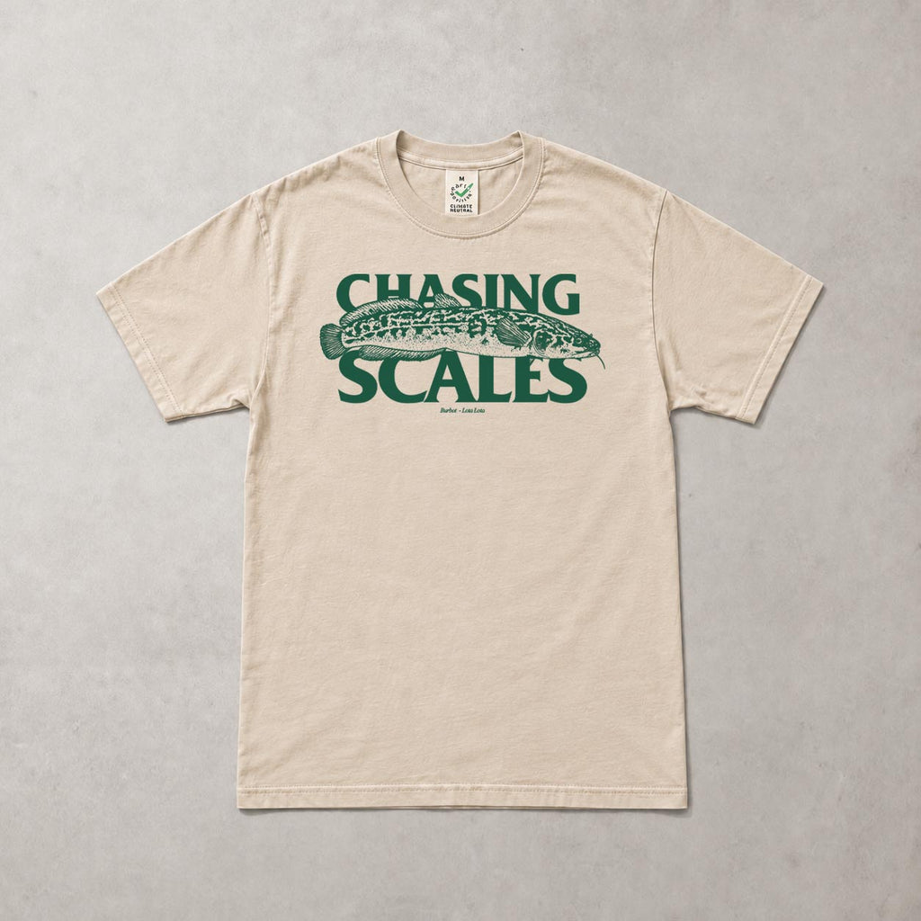 Jack Perks "Chasing Scales" Collaboration T Shirt - Beige