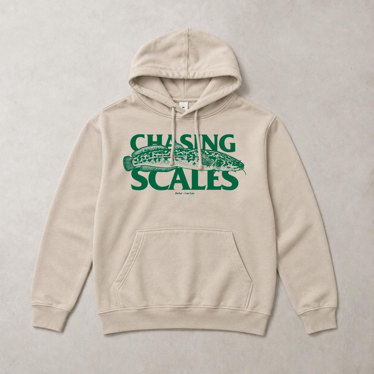 Jack Perks "Chasing Scales" Collaboration Hoodie - Beige