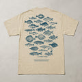 Common British Fish Species Beige T Shirt