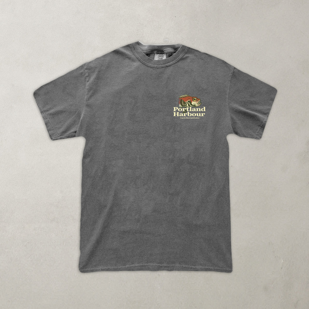 Portland Harbour Pepper-Black T Shirt