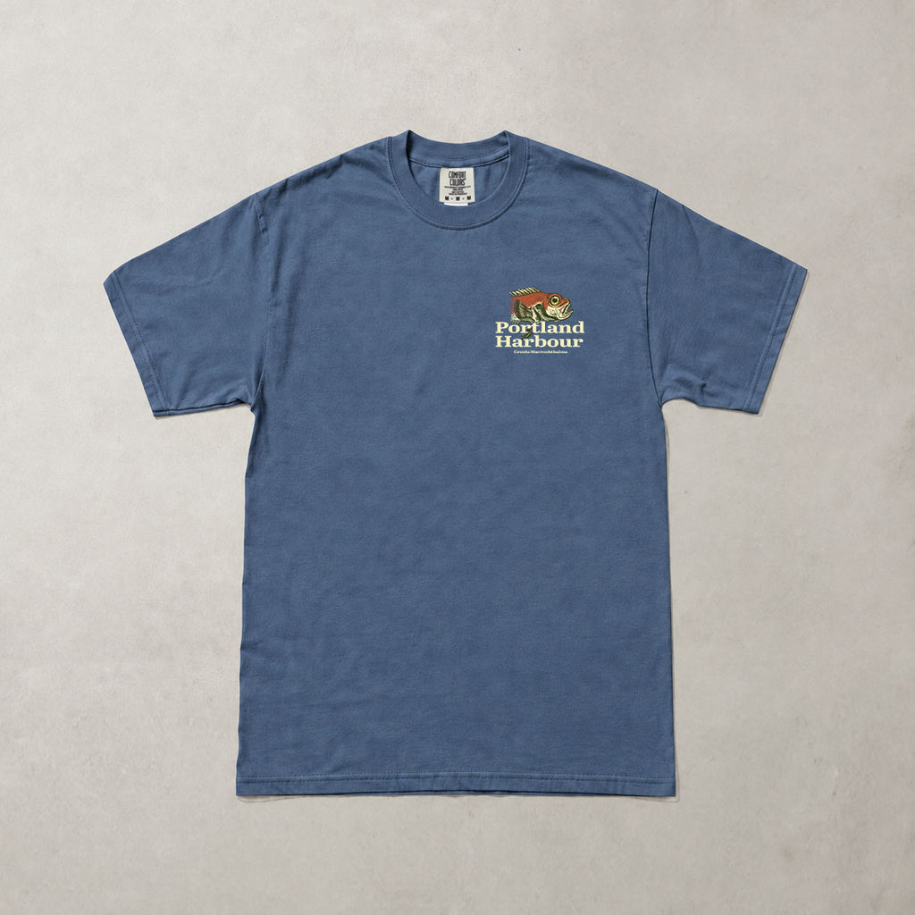 Portland Harbour Navy T Shirt
